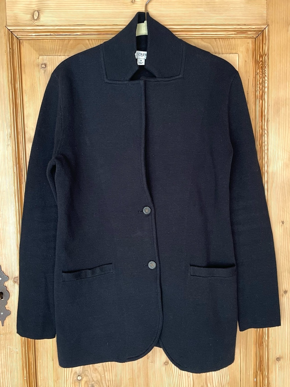 J. Crew sweater jacket/blazer, size S